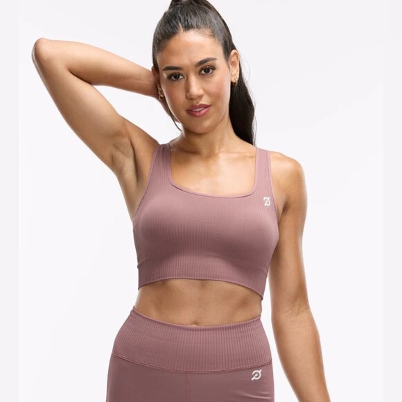 Peloton Other - NWT, Peloton, Apparel, Seamless Square Neck Bra, Rose Taupe, XS/S